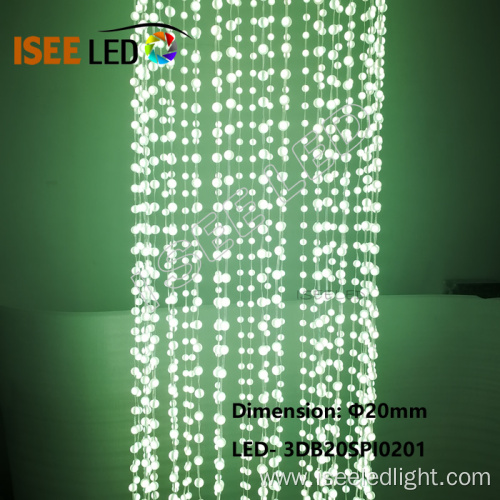 12V DC SMD RGB 5050 LED Ball String